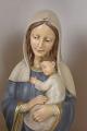 madonna z dzieciątkiem figura religijna popiersie shabby chic