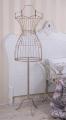 metalowy manekin krawiecki w stylu vintage