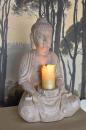 Medytujący Budda Figura Styl Orientalny 52 cm