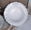 dwie miseczki z motywem korony shabby chic