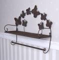 motyle metalowy regał na ścianę shabby chic