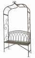pergola z ławką meble ogrodowe shabby chic