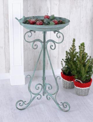 dekoracyjne poidełko dla ptaków shabby chic