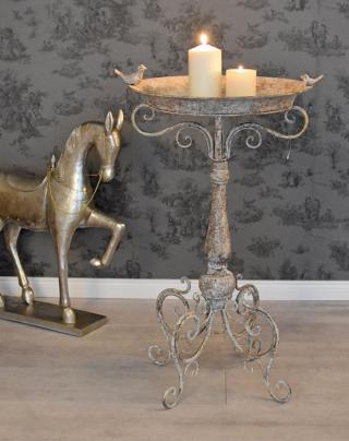 kwietnik poidełko dla ptaków styl rustykalny shabby chic