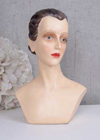 popiersie kobiety figura art deco dekoracja wystawy 50 cm