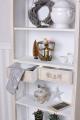 regał dwie szuflady girlandy shabby chic 180 cm