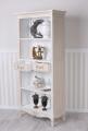 regał dwie szuflady girlandy shabby chic 180 cm