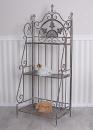 Składany Metalowy Regał w Stylu Vintage Shabby Chic