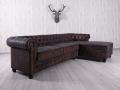 narożna sofa klubowa styl chesterfield