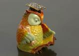 Sowa z Książką Szkatułka w Stylu Faberge