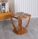 Stolik w Stylu Art Deco Intarsja