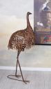 Struś Figura Ogrodowa Figury Zwierząt Shabby Chic 108 cm