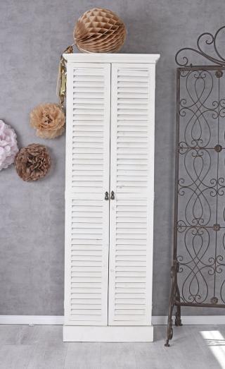 szafa sześć półek styl rustykalny shabby chic