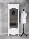 Szafa z Lustrem Biała Shabby Chic