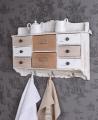 wisząca szafka 8 szufladek styl vintage shabby chic