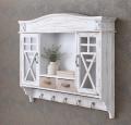 wisząca witrynka w stylu prowansalskim shabby chic