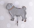 mops wieszak w stylu vintage