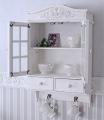 wisząca witryna szafka styl rustykalny shabby chic