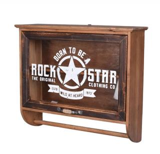 witrynka ścienna rock star styl industrialny