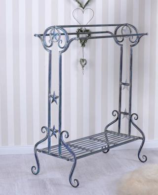 suszarka na ręczniki z gwiazdkami styl shabby chic
