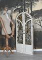 lustro z okiennicami styl prowansalski shabby chic 126 cm