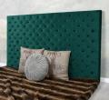 zagłówek do łóżka w stylu chesterfield 180 x 104 cm