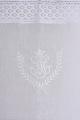 zasłonka koronka stylowy monogram 60 x 90 cm