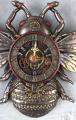 zegar królowa pszczół w stylu steampunk