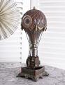 zegar retro balon styl steampunk studio loft wnętrza loftowe