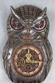 zegar sowa styl steampunk studio loft