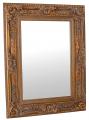 lustro styl barokowy złota rama 99 x 130 cm